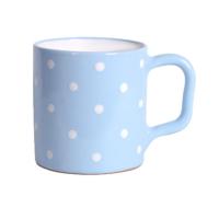 Pöttyös nagyon nagy bögre VILÁGOSKÉK